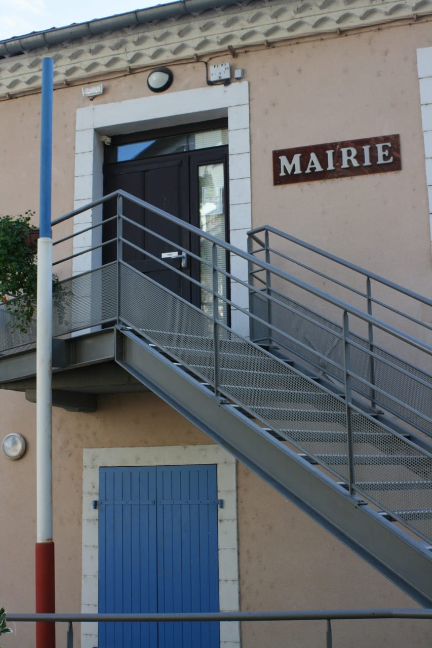 Façade de la mairie de Pont de Labeaume